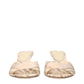 Burberry Pink Fabric Stiletto Heels Sandals