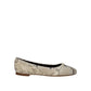 Chloé Chloè Python Marcie Ballerina Flat