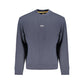 Hugo Boss Blue Cotton Men Sweater