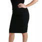Dolce & Gabbana Black Lace Gown Bodycon Sheath STAFF Dress