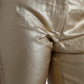 Dolce & Gabbana Gold High Waist Skinny Women Metallic Pants
