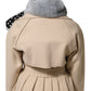 Dolce & Gabbana Powder Blue Mink Fur Neck Warmer Scarf