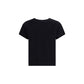 Givenchy Cotton T-shirt with print black givenchy tape