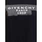Givenchy Cotton T-shirt with print black givenchy tape