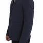 Dolce & Gabbana Blue Cotton Stretch Casual Blazer