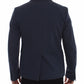 Dolce & Gabbana Blue Cotton Stretch Casual Blazer