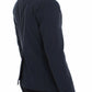 Dolce & Gabbana Blue Cotton Stretch Casual Blazer