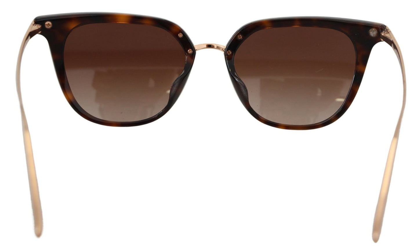 Dolce & Gabbana Irregular Brown Acetate Sunglasses for Women