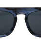 Dolce & Gabbana Elegant Blue Acetate Sunglasses