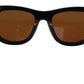 Dolce & Gabbana Chic Brown Acetate Sunglasses