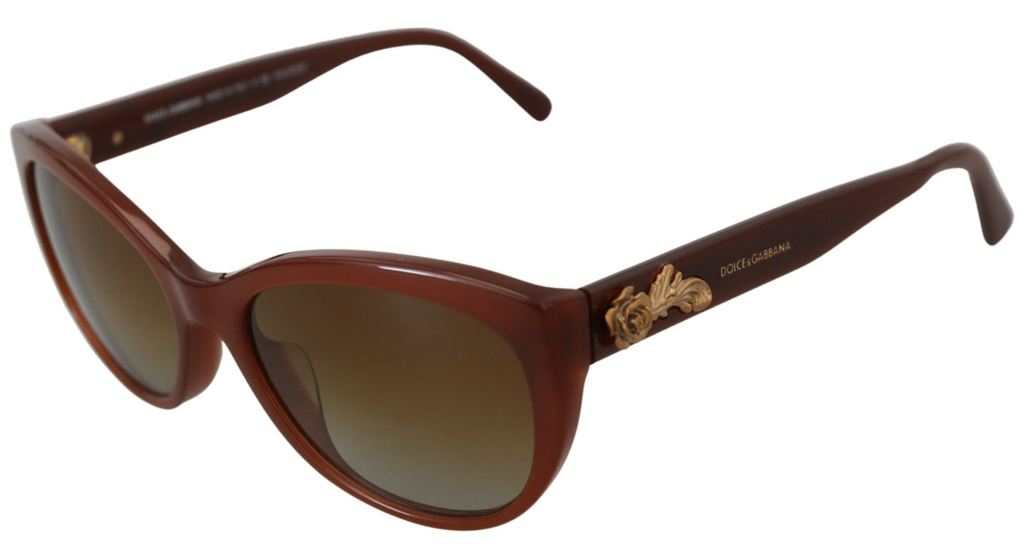 Dolce & Gabbana Elegant Acetate Designer Sunglasses