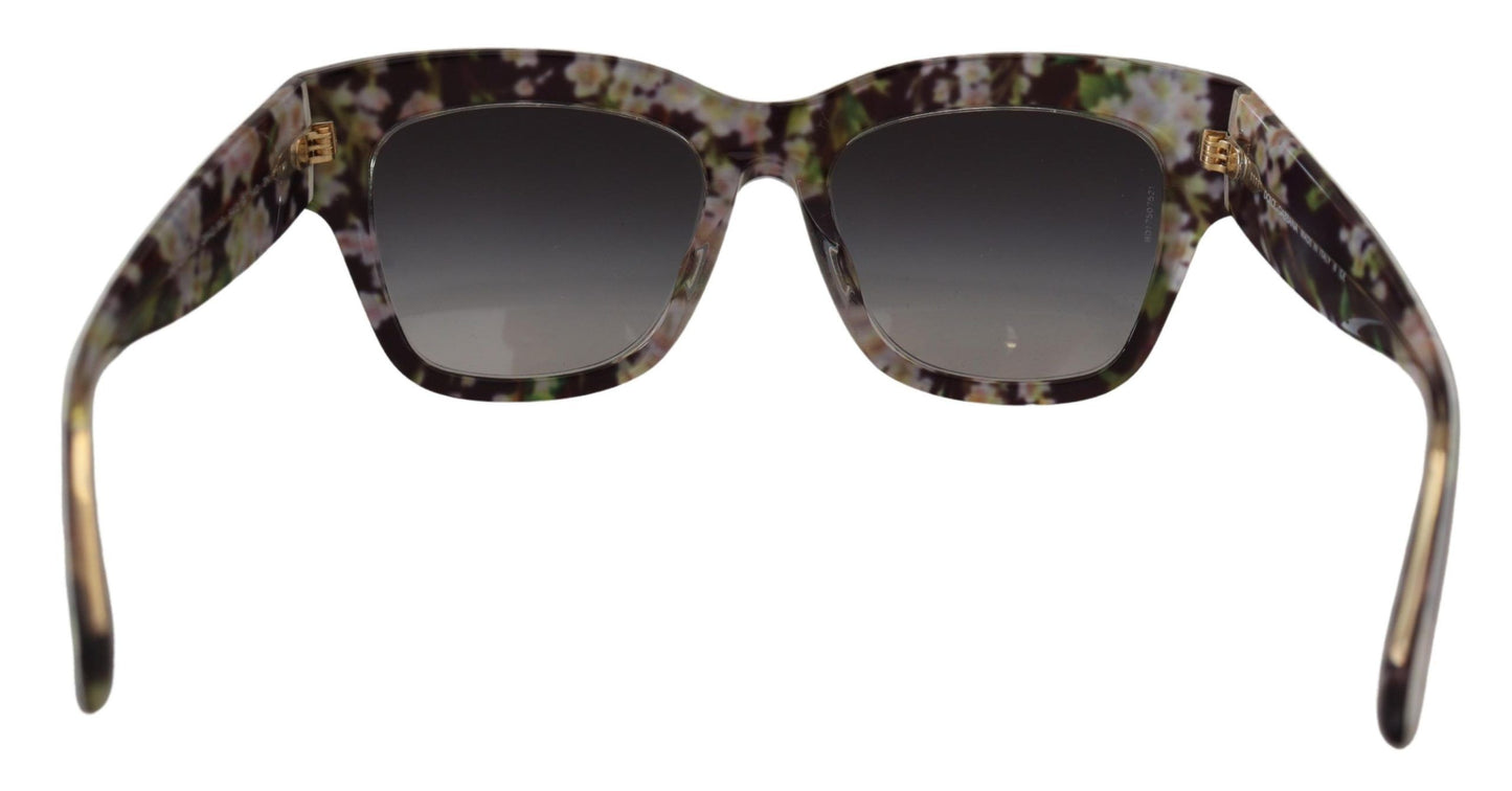 Dolce & Gabbana Elegant Multicolor Gradient Sunglasses