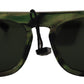 Dolce & Gabbana Chic Green Acetate Women's Sunglasses