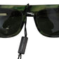 Dolce & Gabbana Chic Green Acetate Women's Sunglasses