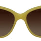 Dolce & Gabbana Chic Yellow Acetate Gradient Sunglasses