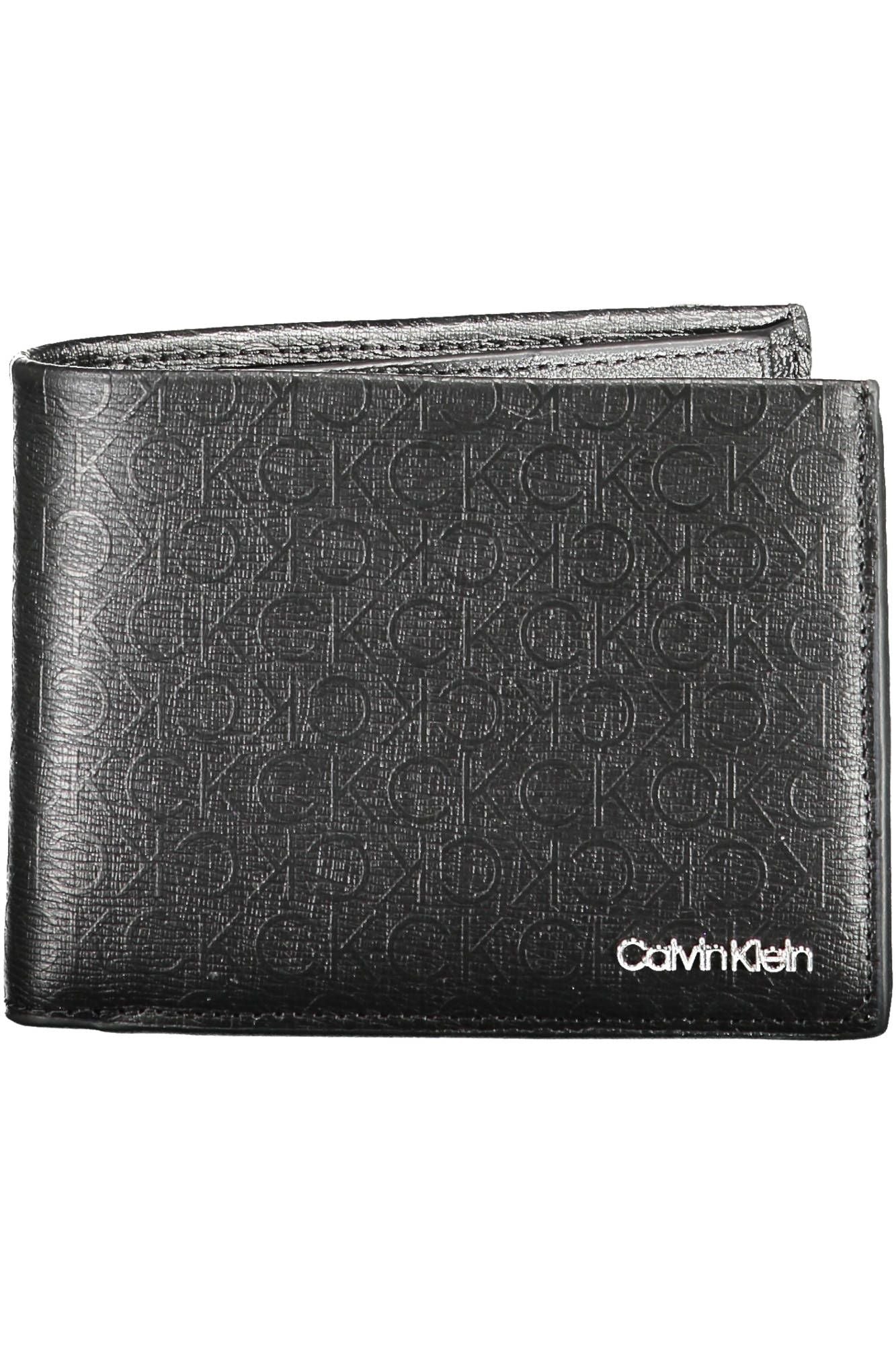 Calvin Klein Sleek Black Leather Wallet with RFID Protection