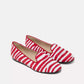 Charles Philip Zebra Print Silk Loafers with Tassels