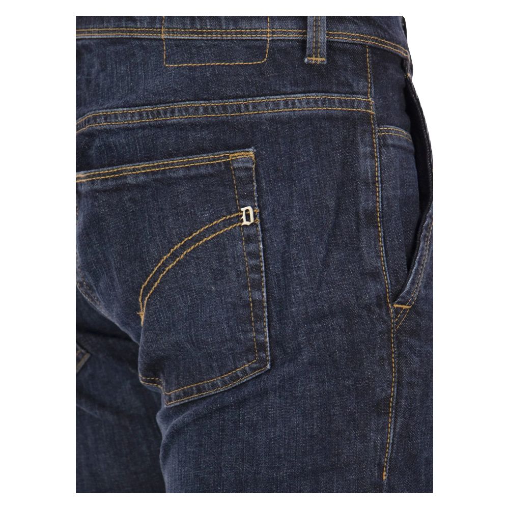 Dondup Blue Cotton Jeans & Pant