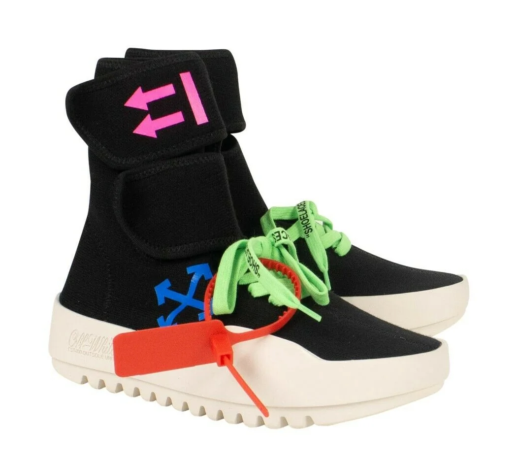 Off-White Black Polyamide Women Sneaker